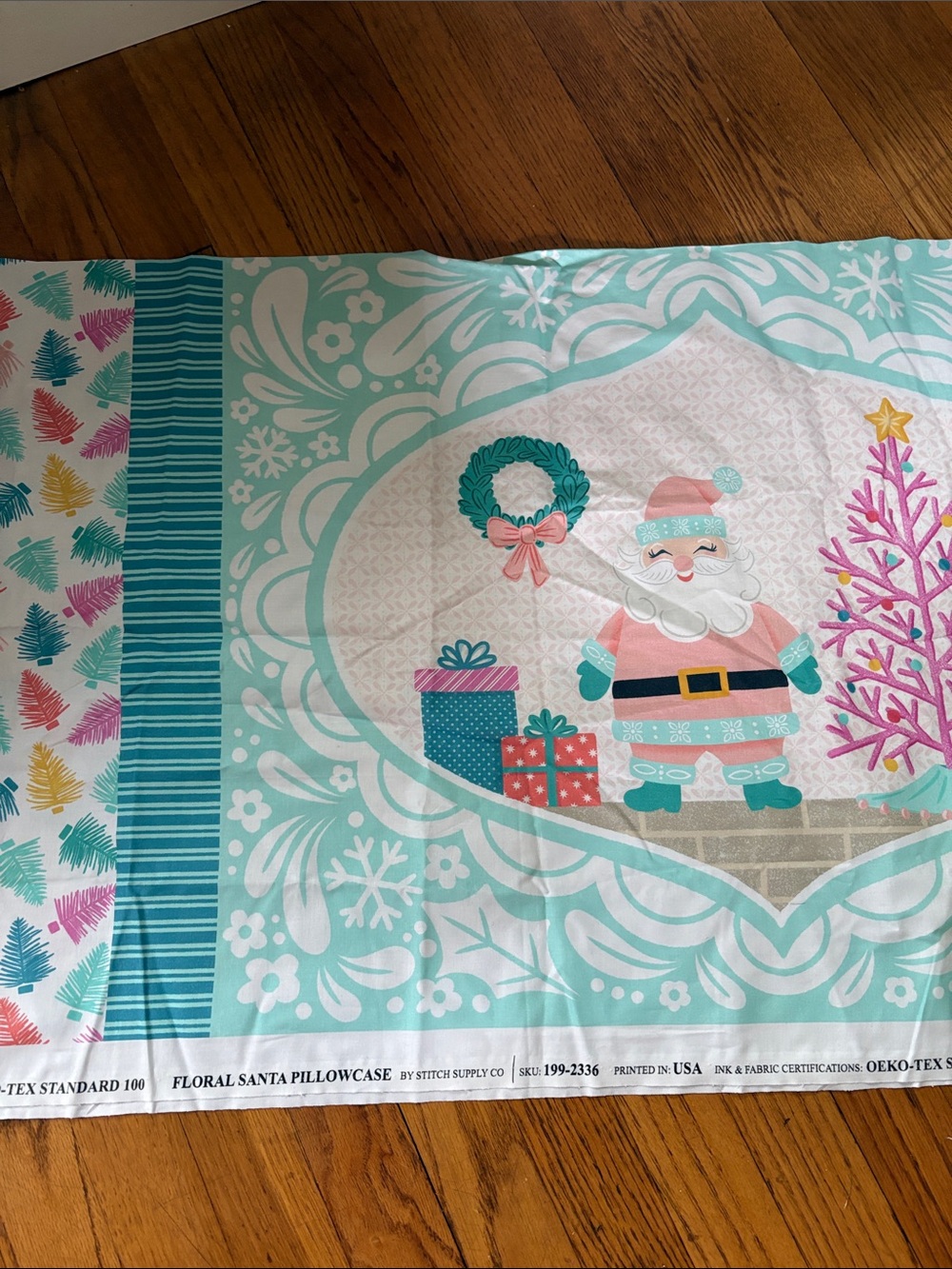 One yard pillow case panel